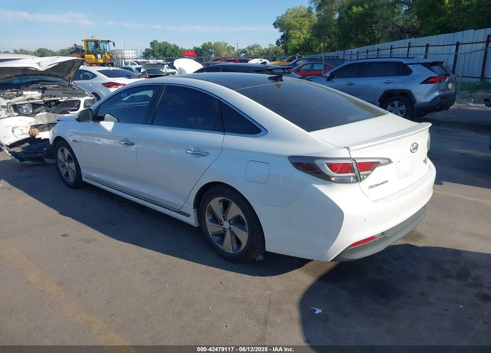 2016 HYUNDAI SONATA HYBRID LIMITED VIN: KMHE34L1XGA019373