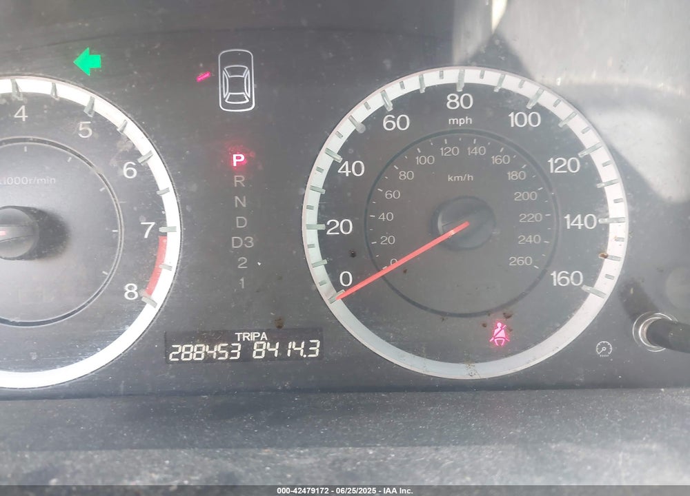 2011 HONDA ACCORD 2.4 EX-L VIN: 1HGCP2F8XBA106181