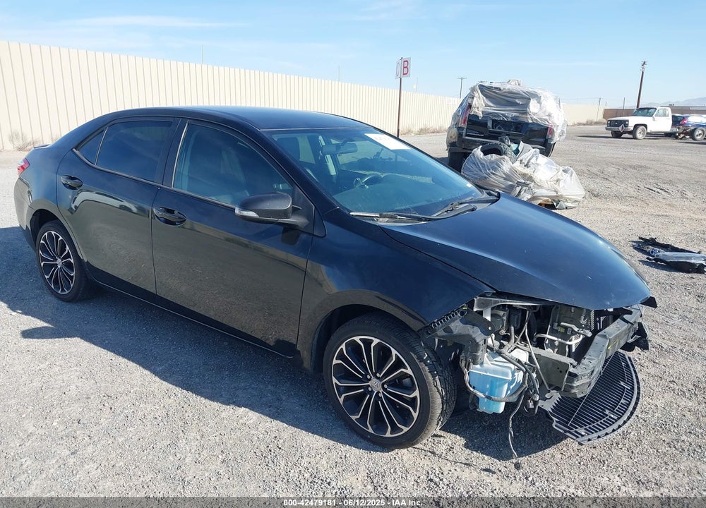 2015 TOYOTA COROLLA S PLUS VIN: 5YFBURHE5FP319197