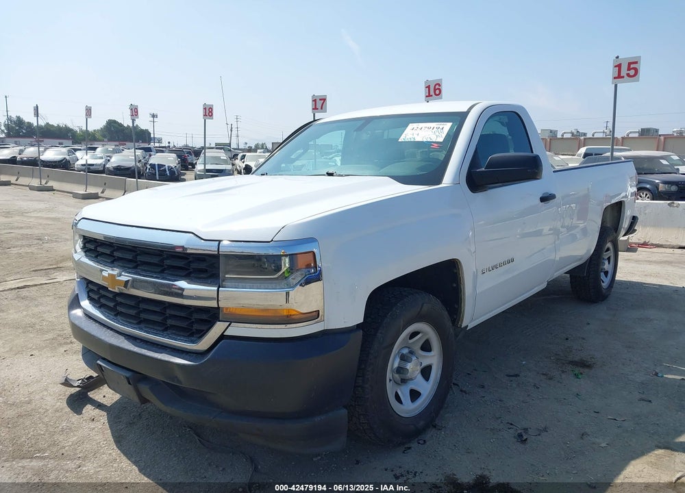 2018 CHEVROLET SILVERADO 1500 VIN: 1GCNCNEC6JZ101408