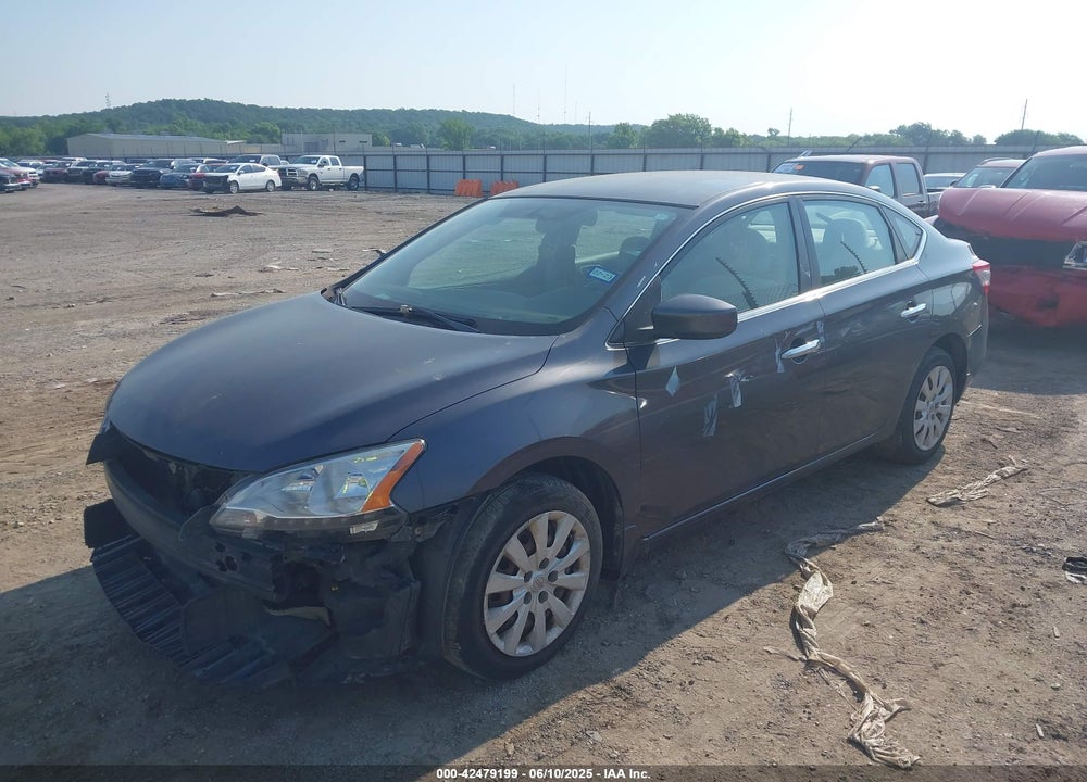 2014 NISSAN SENTRA SV VIN: 3N1AB7AP6EY302623
