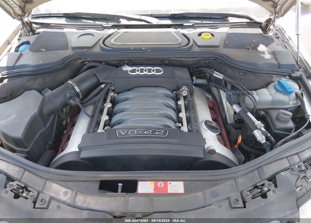 2004 AUDI A8 L 4.2 VIN: WAUML44E74N000587