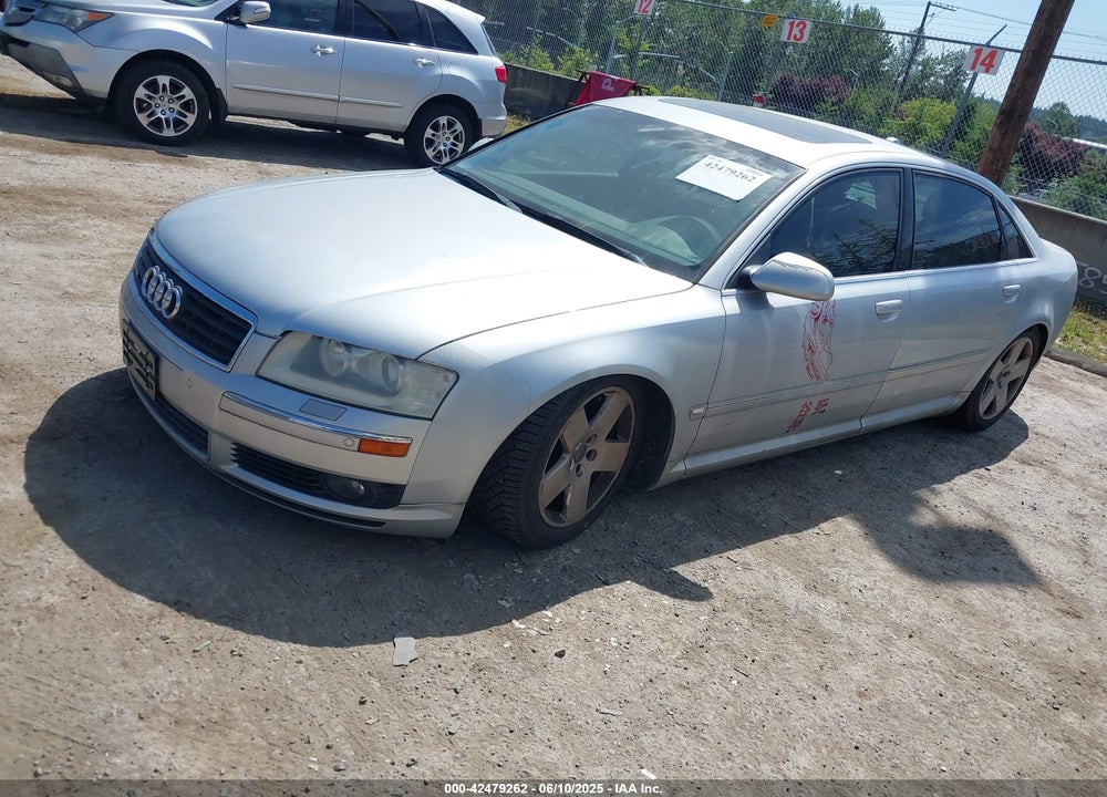 2004 AUDI A8 L 4.2 VIN: WAUML44E74N000587