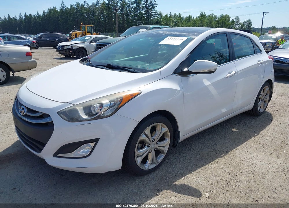 2014 HYUNDAI ELANTRA GT VIN: KMHD35LH3EU225662