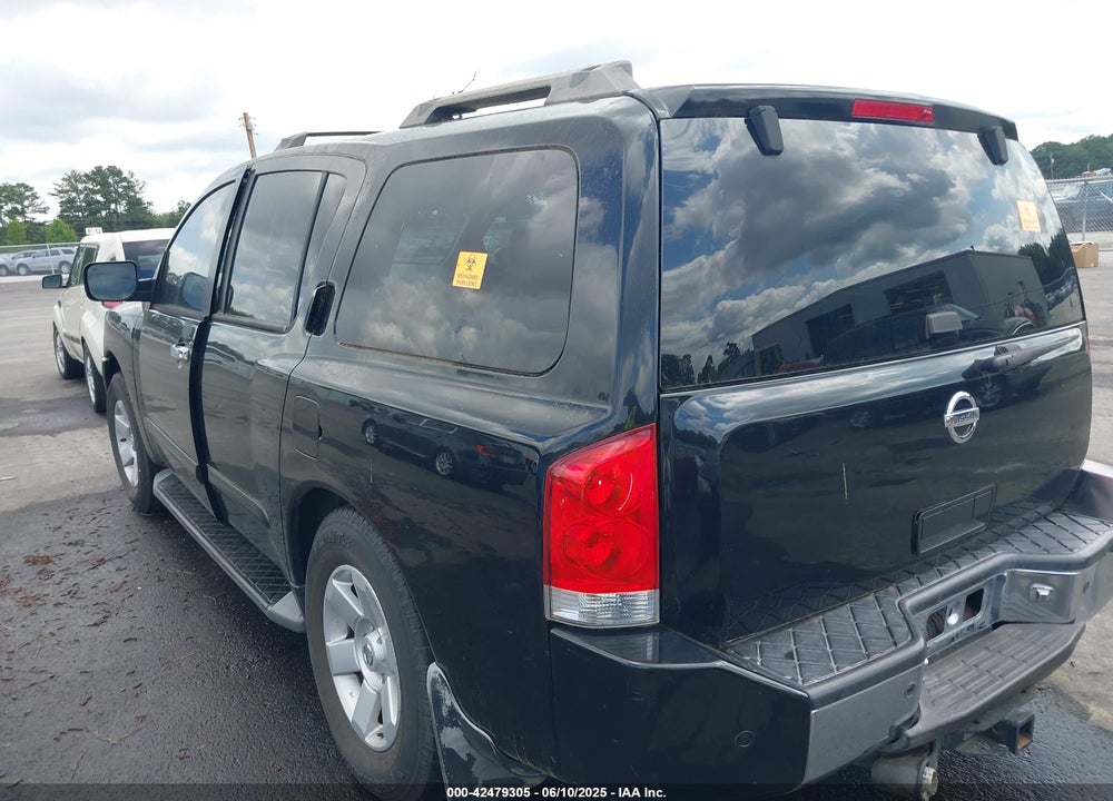 2004 NISSAN PATHFINDER ARMADA LE VIN: 5N1AA08A64N704867