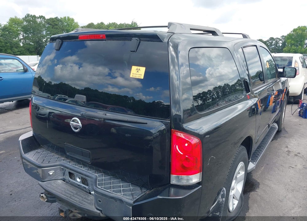 2004 NISSAN PATHFINDER ARMADA LE VIN: 5N1AA08A64N704867