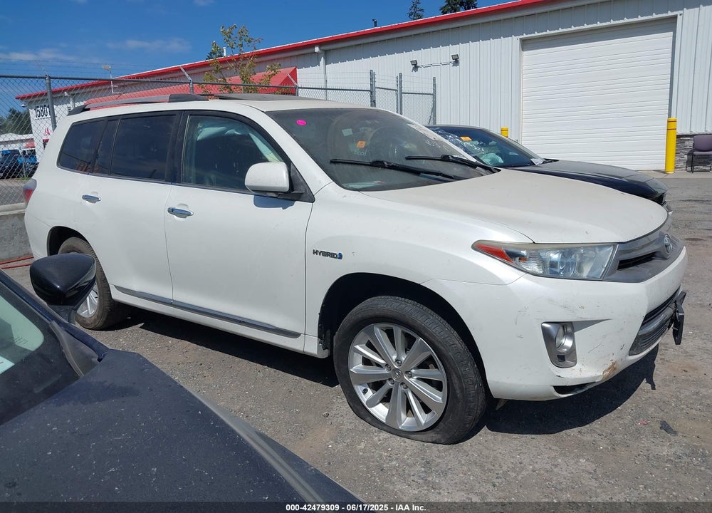 2013 TOYOTA HIGHLANDER HYBRID VIN: JTEDC3EH5D2013079