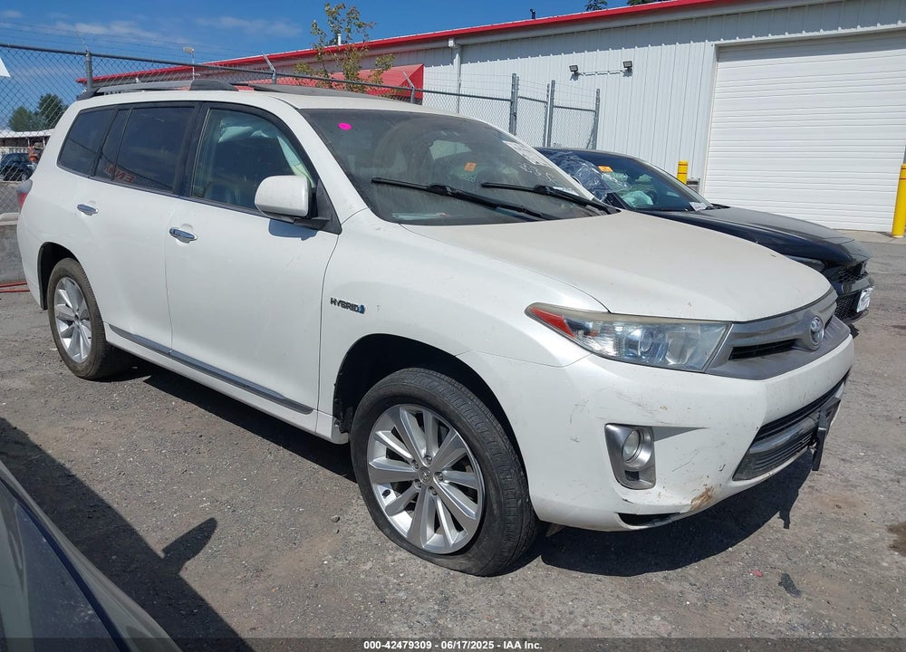 2013 TOYOTA HIGHLANDER HYBRID VIN: JTEDC3EH5D2013079