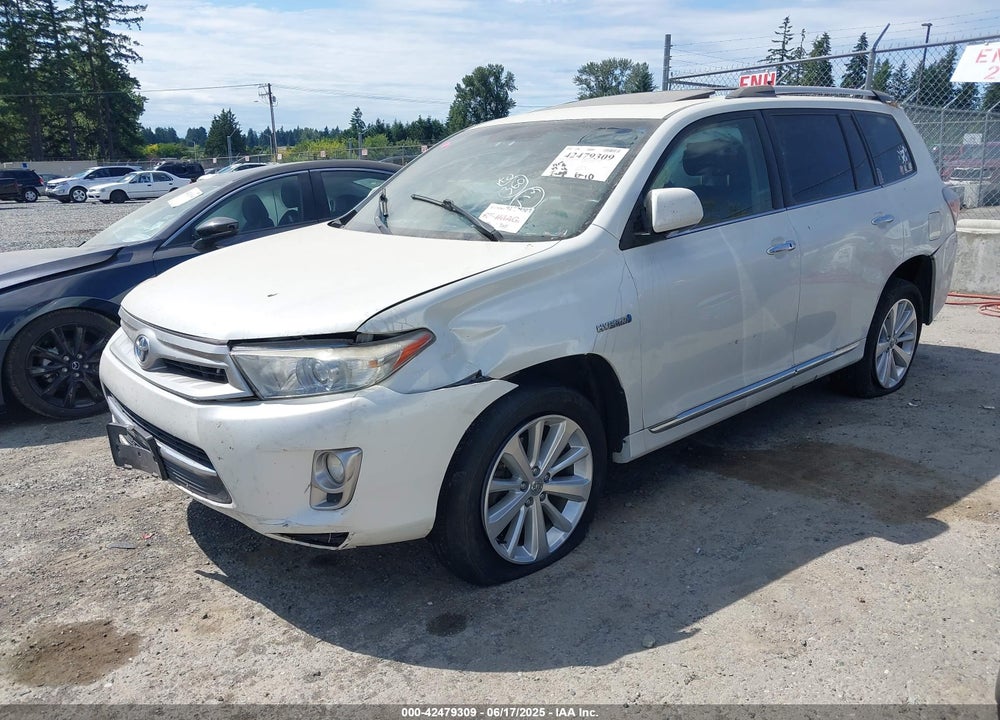 2013 TOYOTA HIGHLANDER HYBRID VIN: JTEDC3EH5D2013079