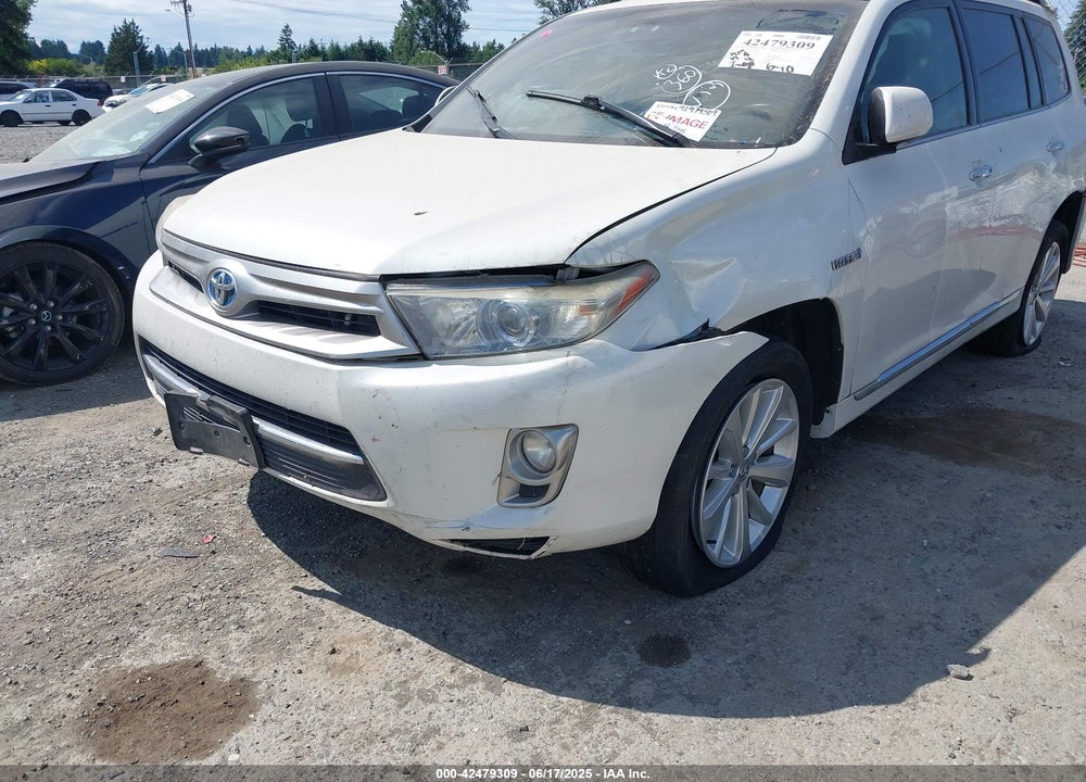 2013 TOYOTA HIGHLANDER HYBRID VIN: JTEDC3EH5D2013079