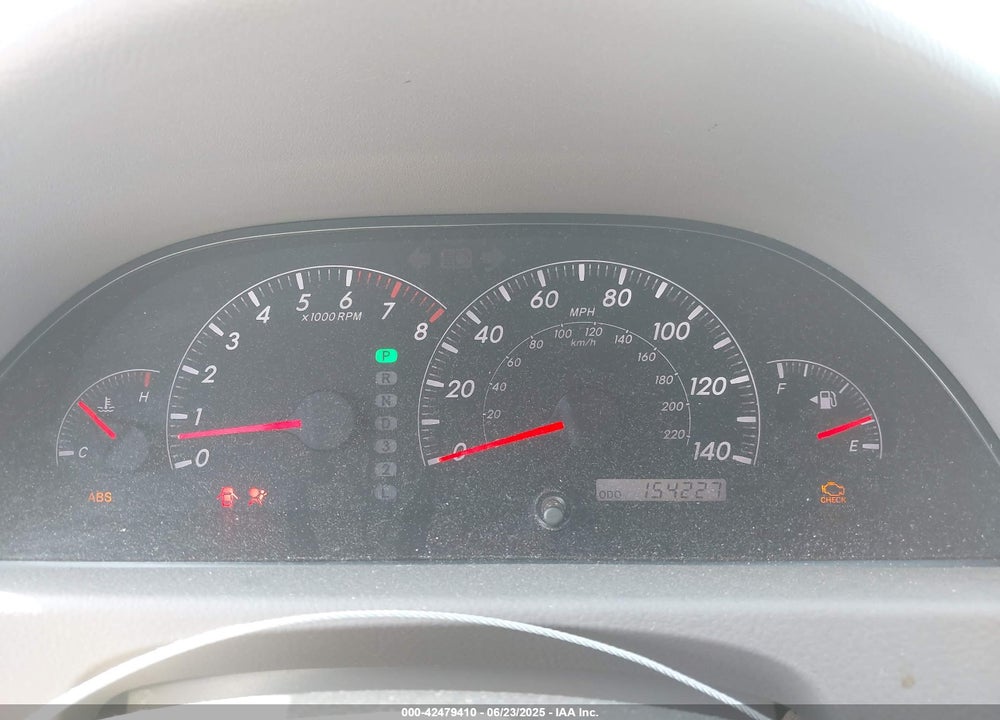 2005 TOYOTA CAMRY XLE V6 VIN: 4T1BF32K05U608510