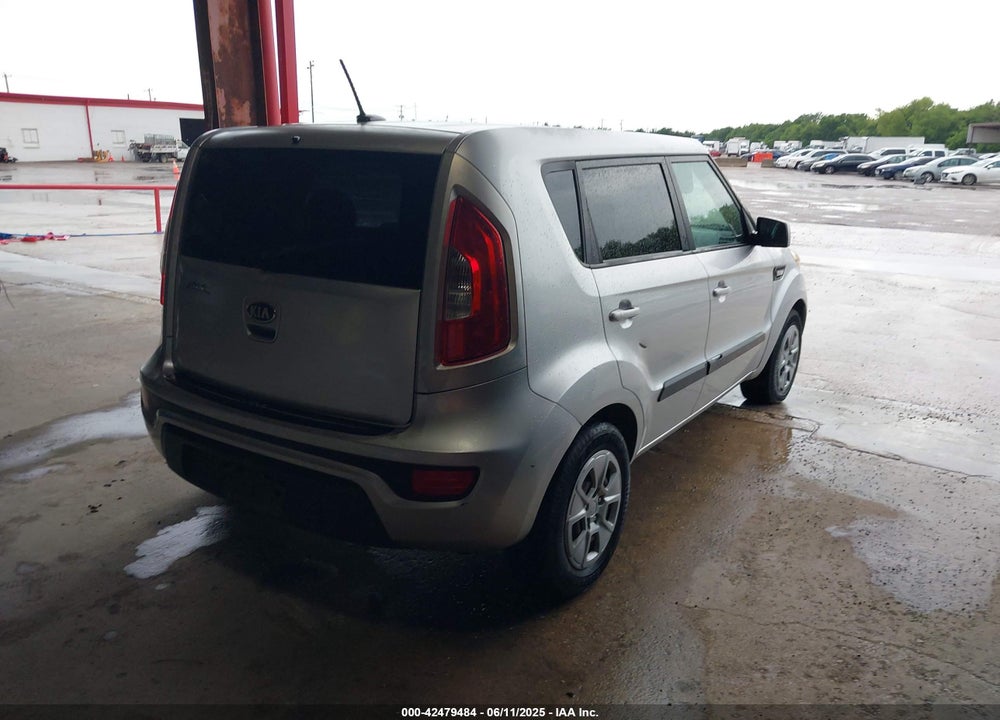 2013 KIA SOUL VIN: KNDJT2A56D7510724