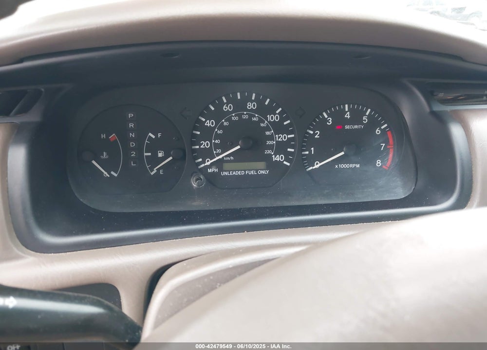 1999 TOYOTA CAMRY XLE V6 VIN: 4T1BF28K4XU080006