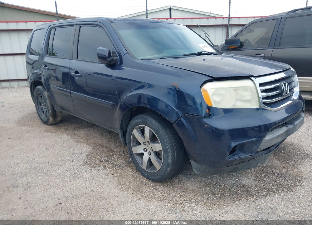 2012 HONDA PILOT EX-L VIN: 5FNYF3H57CB039810