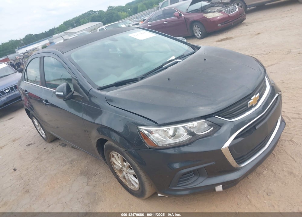 2017 CHEVROLET SONIC LT AUTO VIN: 1G1JD5SH6H4126398