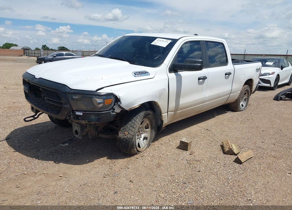 2023 RAM 1500 TRADESMAN 4X4 6'4 BOX VIN: 1C6SRFNT7PN593705