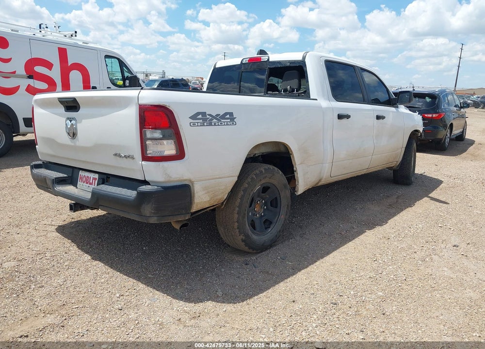 2023 RAM 1500 TRADESMAN 4X4 6'4 BOX VIN: 1C6SRFNT7PN593705