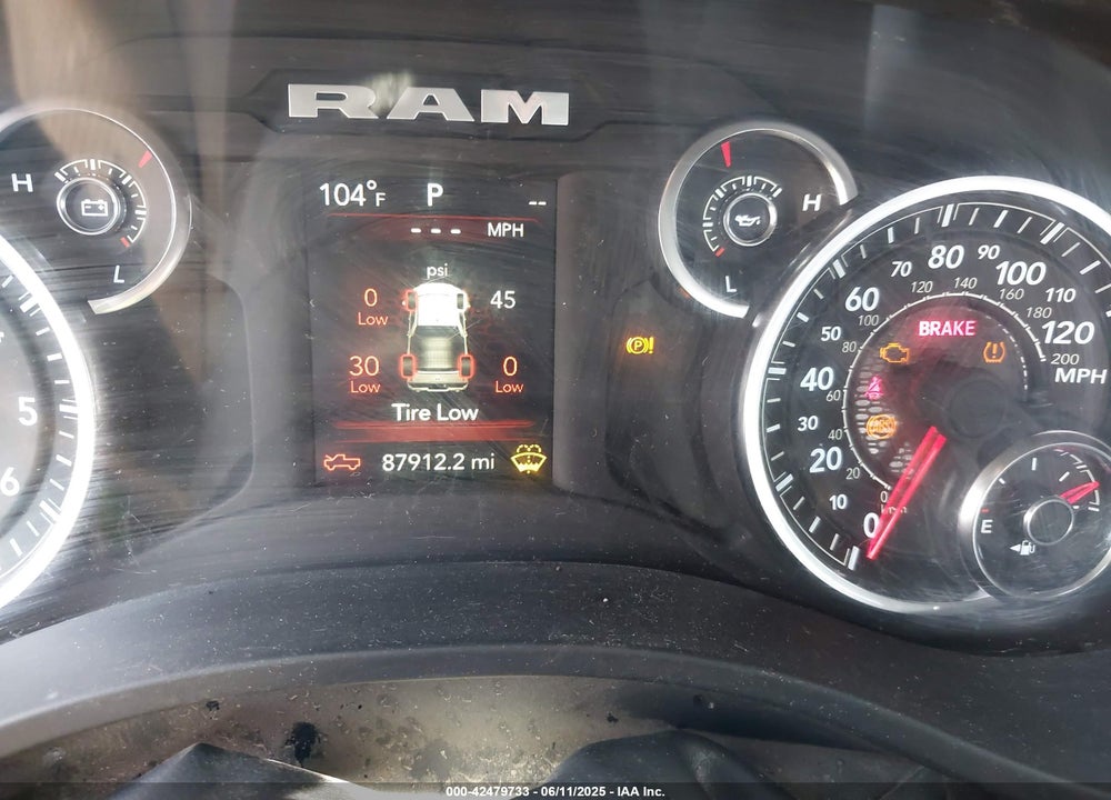 2023 RAM 1500 TRADESMAN 4X4 6'4 BOX VIN: 1C6SRFNT7PN593705