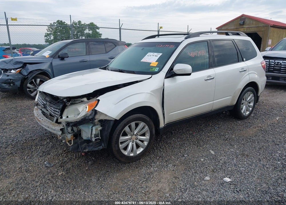 2011 SUBARU FORESTER VIN: JF2SHADC0BH742612