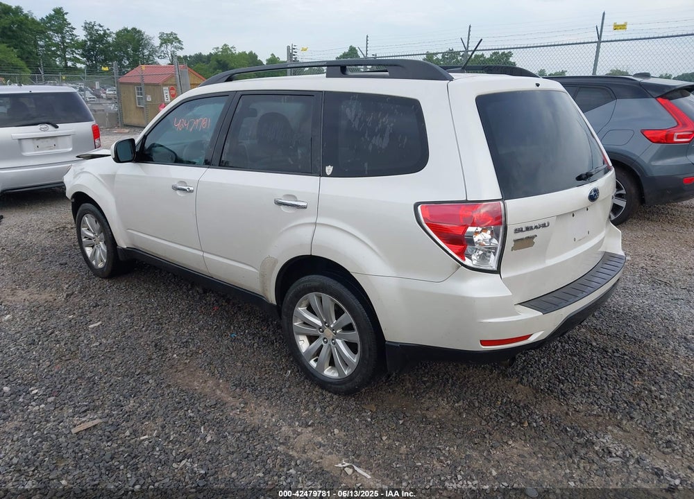 2011 SUBARU FORESTER VIN: JF2SHADC0BH742612