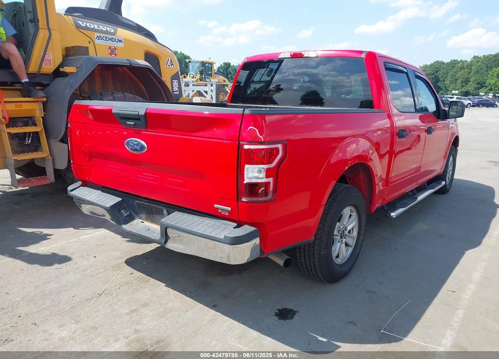 2018 FORD F-150 VIN: 1FTEW1CG0JFD16404