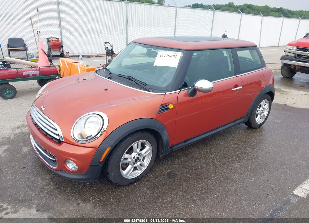 2012 MINI COOPER VIN: WMWSU3C57CT264726