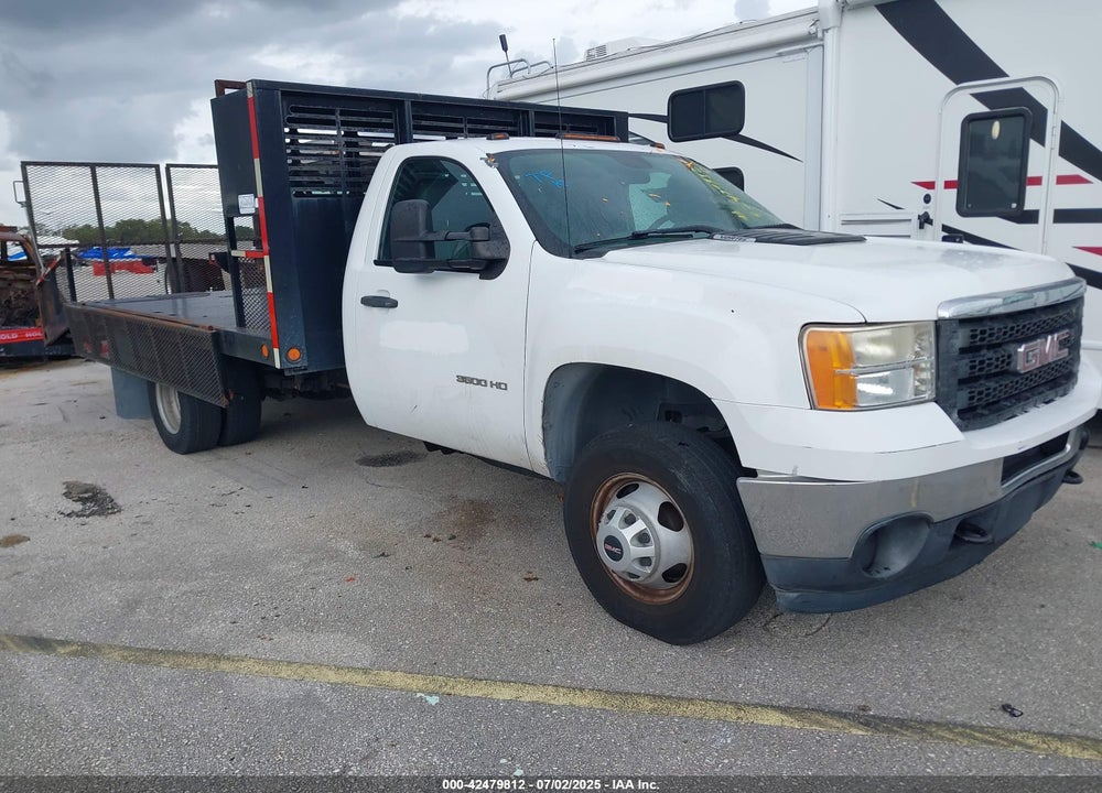 2013 GMC SIERRA 3500HD CHASSIS WORK TRUCK VIN: 1GD312CG3DF209214