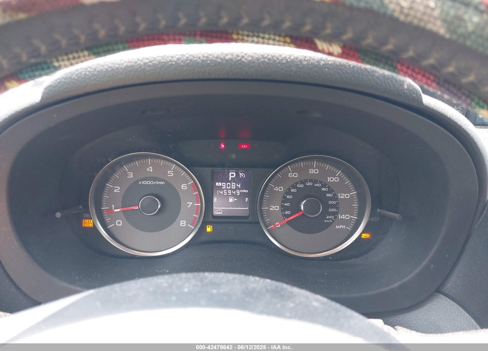 2014 SUBARU FORESTER VIN: JF2SJAHC4EH536843