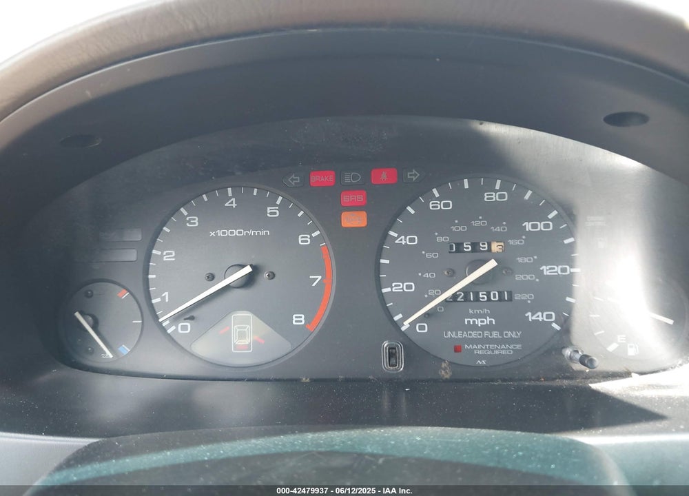 1997 HONDA ACCORD EX V6 VIN: 1HGCE6677VA006600