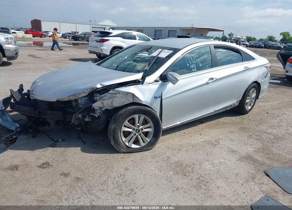 2012 HYUNDAI SONATA HYBRID VIN: KMHEC4A40CA058206