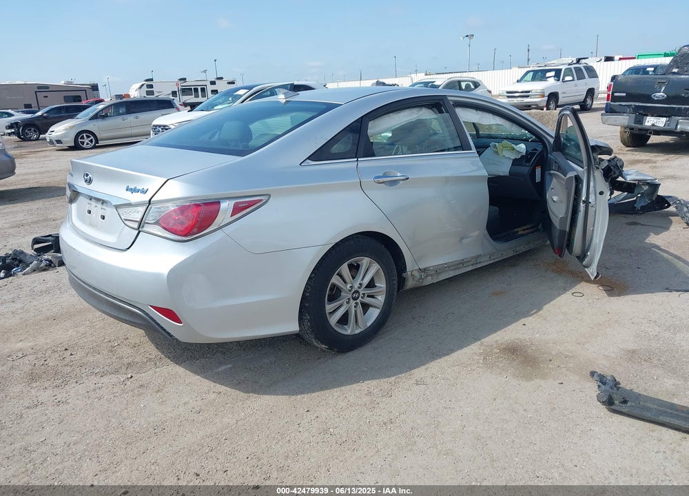 2012 HYUNDAI SONATA HYBRID VIN: KMHEC4A40CA058206