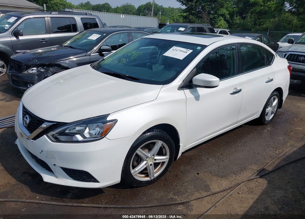 2017 NISSAN SENTRA SV VIN: 3N1AB7APXHY408982