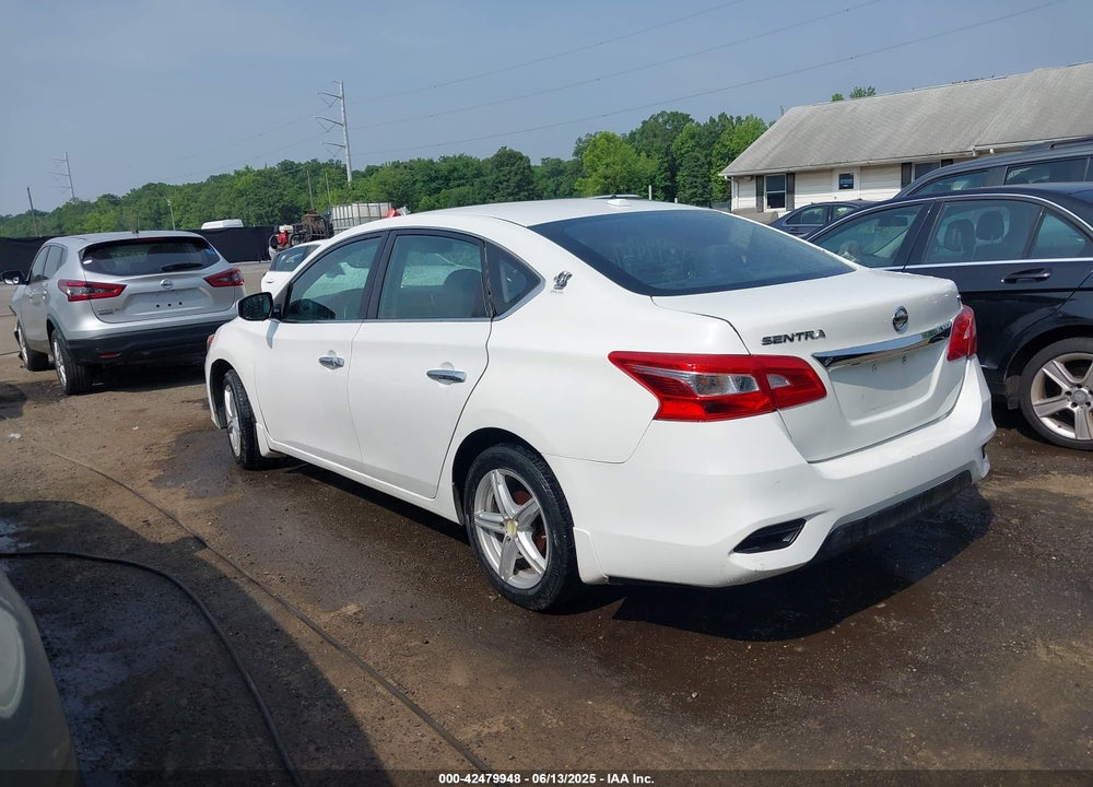 2017 NISSAN SENTRA SV VIN: 3N1AB7APXHY408982