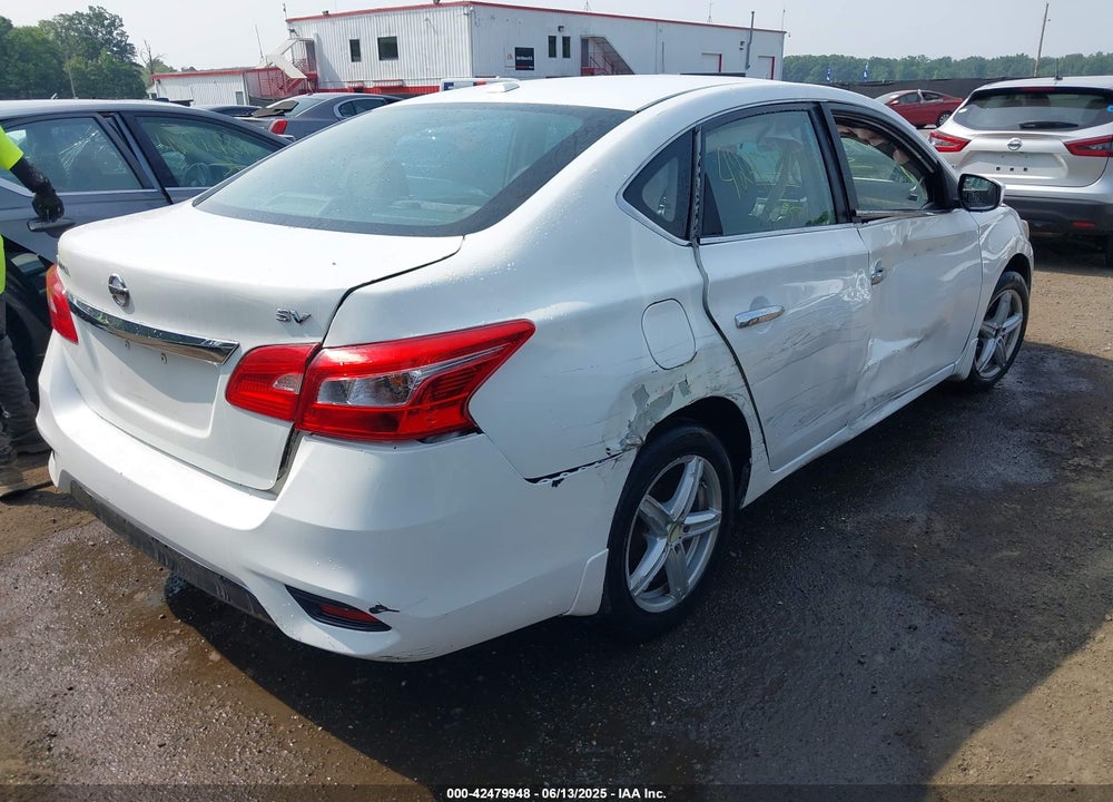 2017 NISSAN SENTRA SV VIN: 3N1AB7APXHY408982