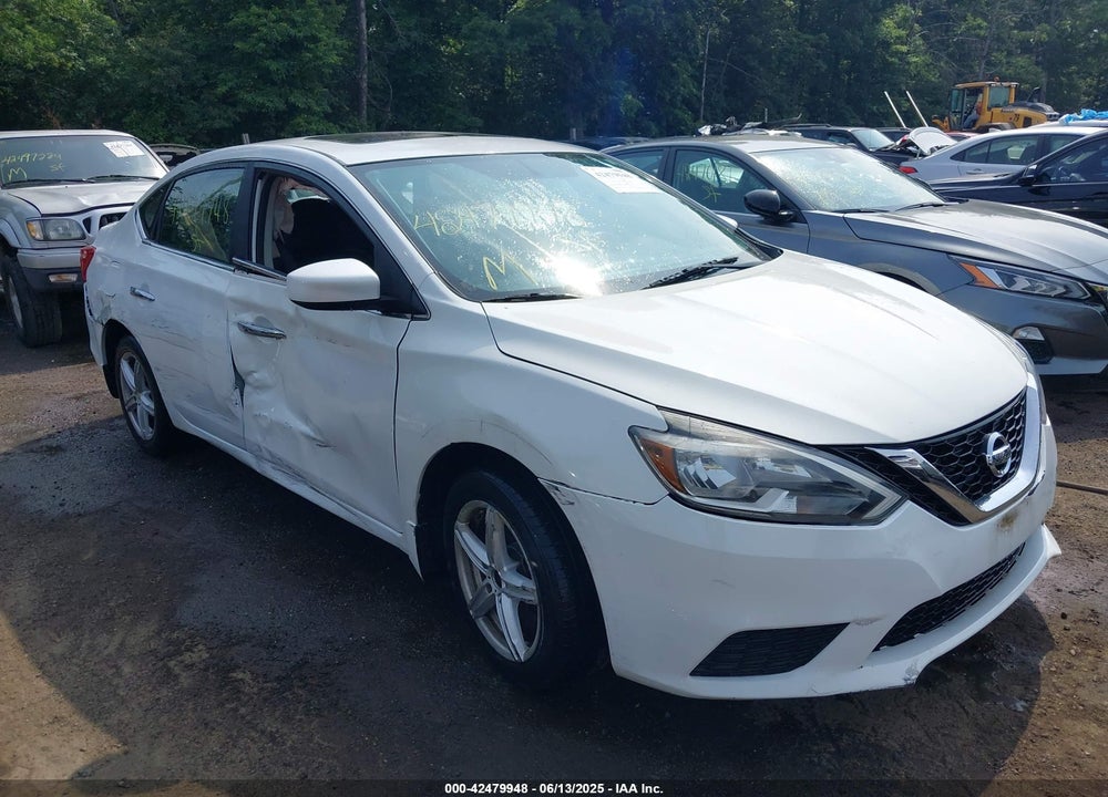 2017 NISSAN SENTRA SV VIN: 3N1AB7APXHY408982