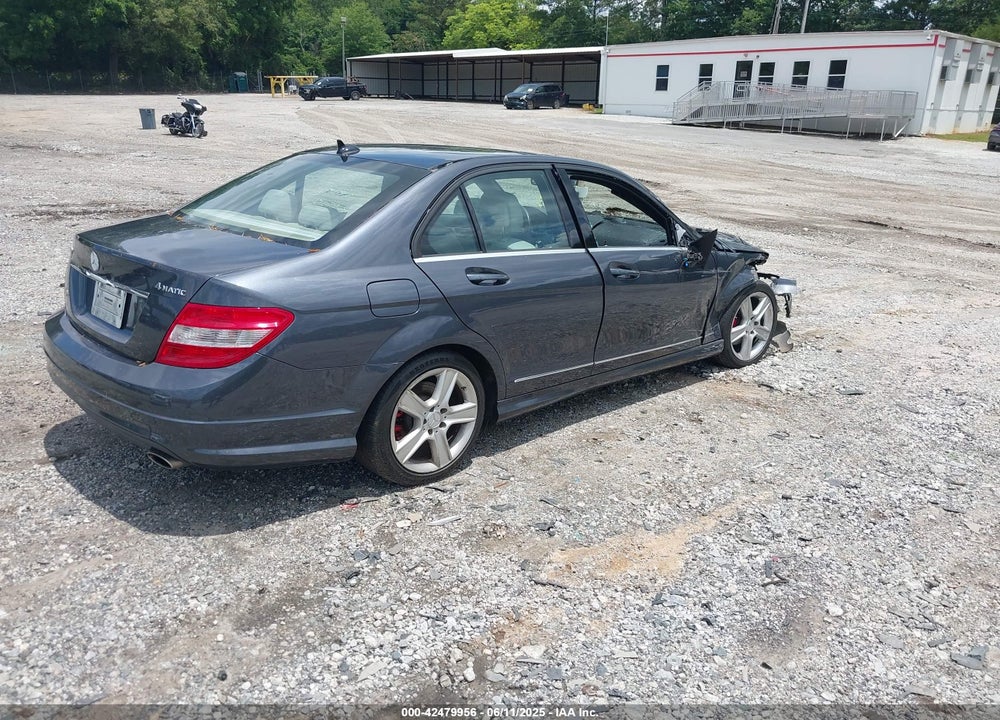 2011 MERCEDES-BENZ C CLASS VIN: WDDGF8BB7BR146278
