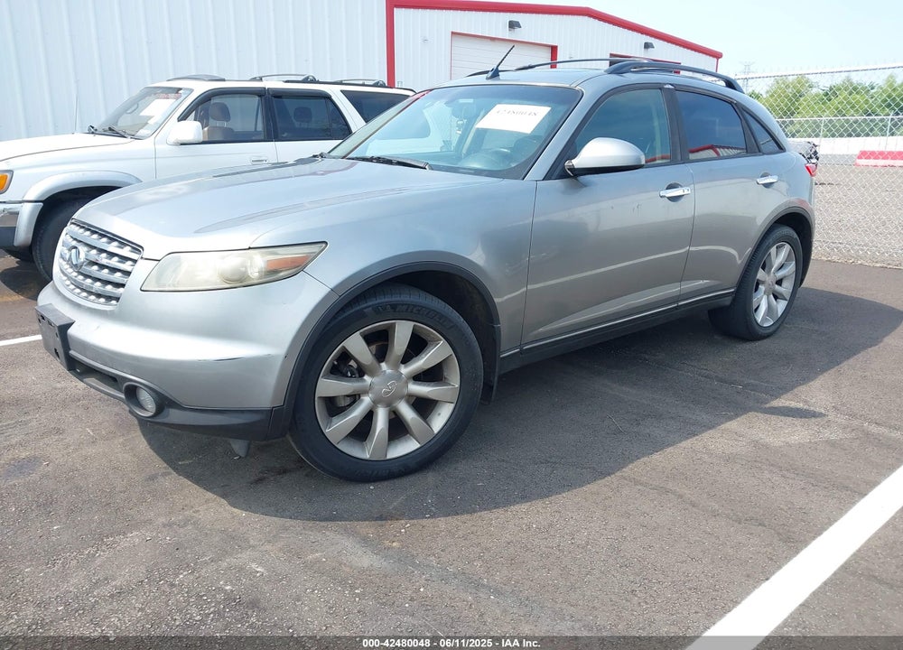 2003 INFINITI FX35 VIN: JNRAS08W43X002756