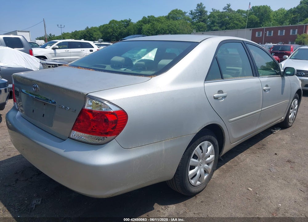 2005 TOYOTA CAMRY LE VIN: 4T1BE32K35U572220