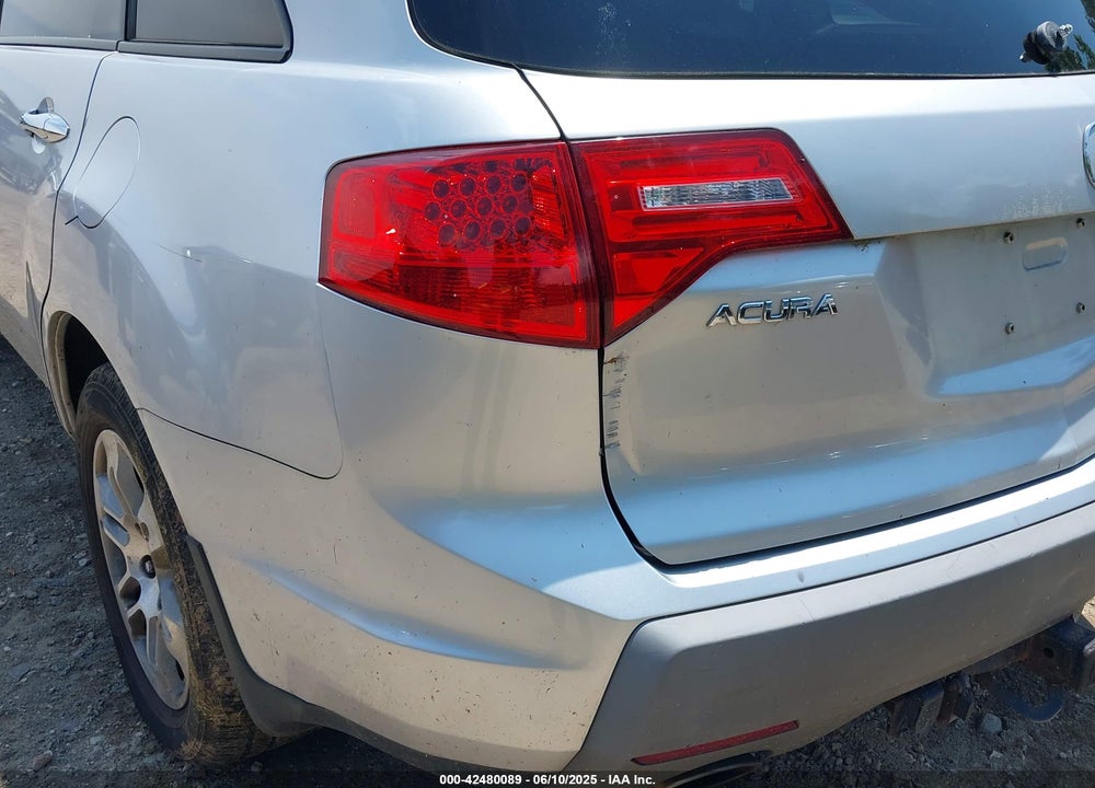 2009 ACURA MDX TECHNOLOGY PACKAGE VIN: 2HNYD28609H522996