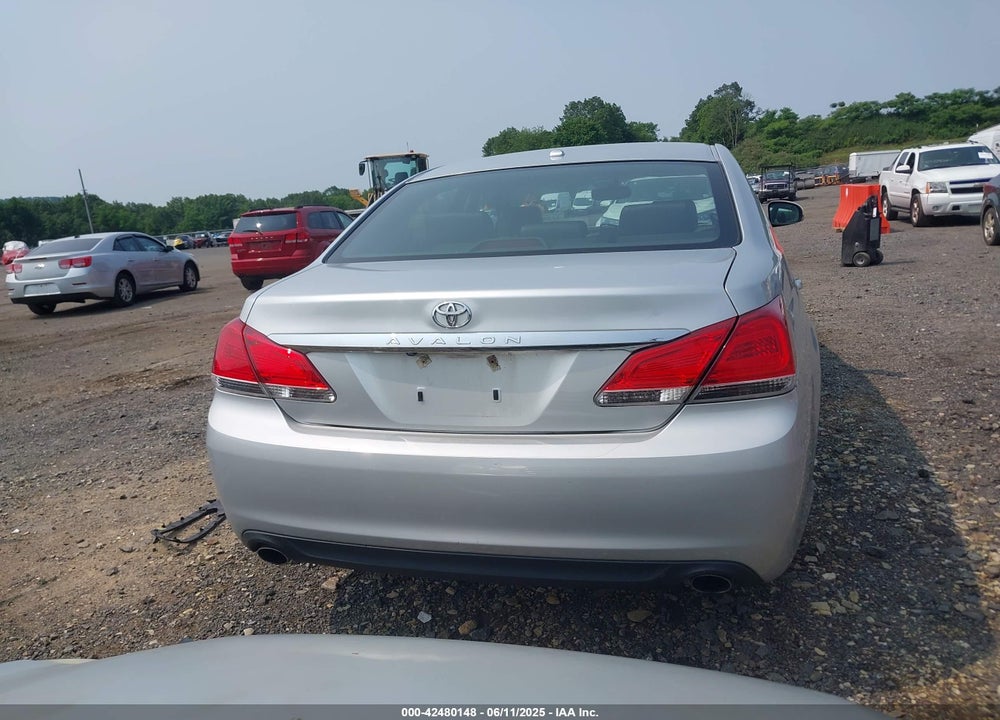 2011 TOYOTA AVALON VIN: 4T1BK3DB9BU396484