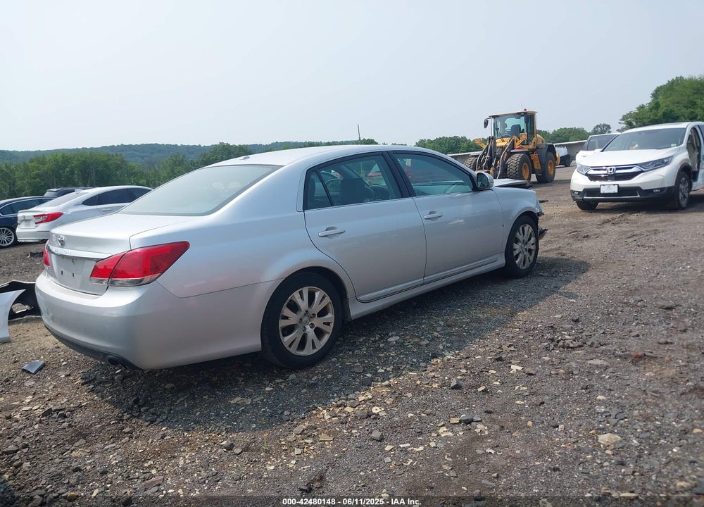2011 TOYOTA AVALON VIN: 4T1BK3DB9BU396484