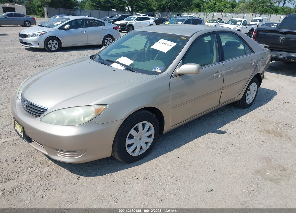 2005 TOYOTA CAMRY LE VIN: 4T1BE32K75U947672