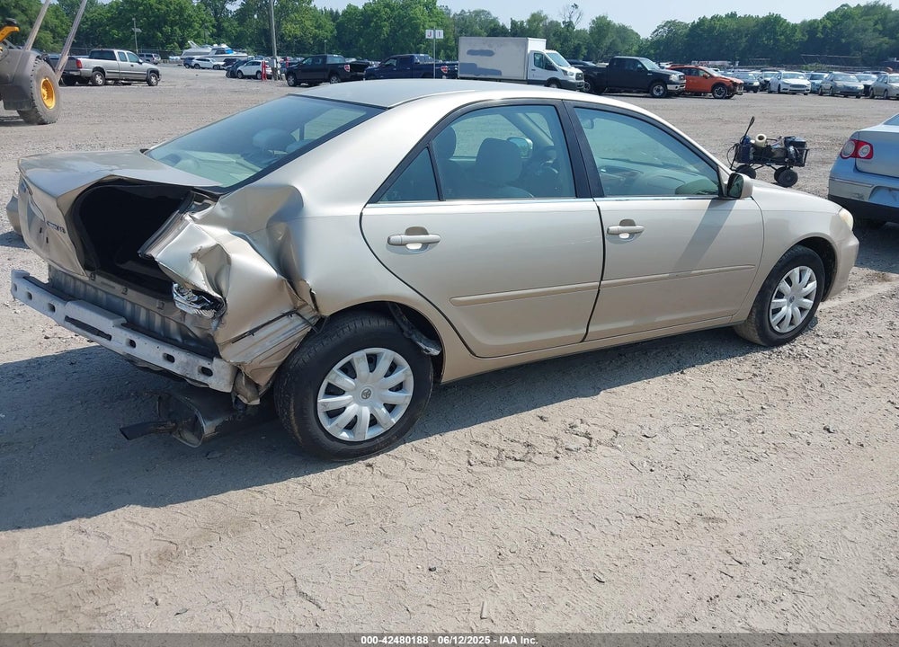 2005 TOYOTA CAMRY LE VIN: 4T1BE32K75U947672
