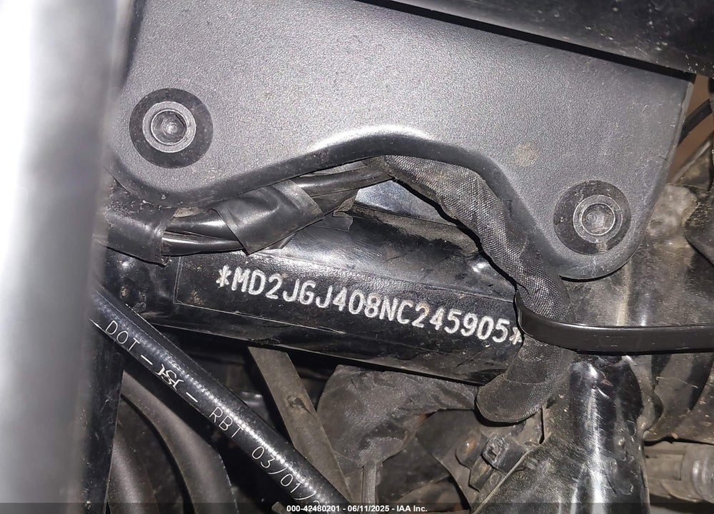 2022 KTM 390 ADVENTURE VIN: MD2JGJ408NC245905