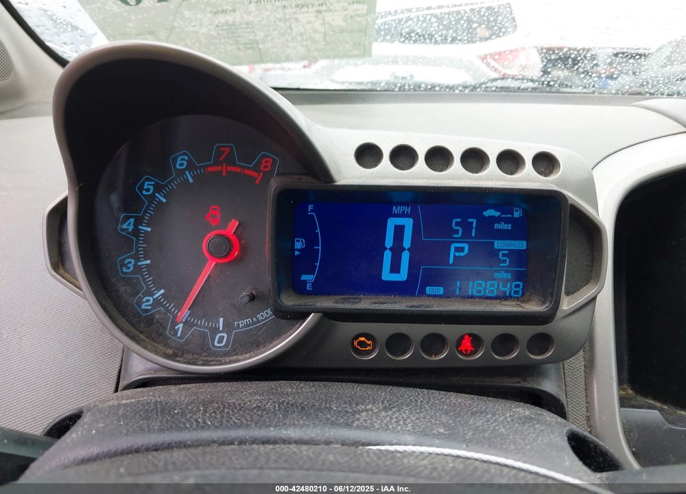 2014 CHEVROLET SONIC VIN: 1G1JC5SH6E4208534