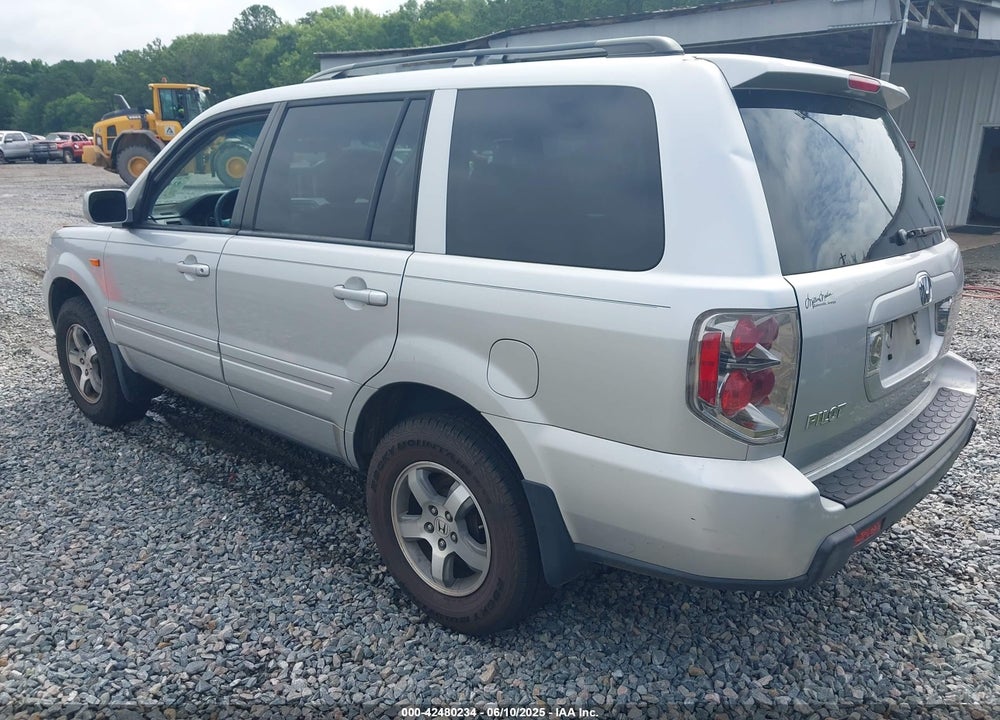 2007 HONDA PILOT VIN: 5FNYF28497B000627