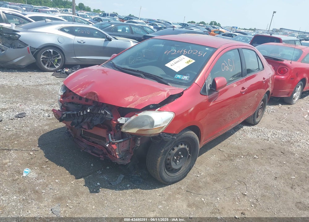 2012 TOYOTA YARIS VIN: JTDBT4K31CL026818