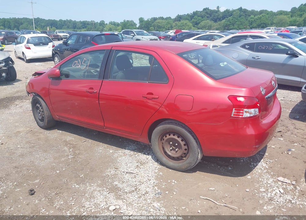 2012 TOYOTA YARIS VIN: JTDBT4K31CL026818