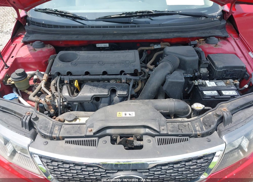 2013 KIA FORTE EX VIN: KNAFU4A2XD5715136