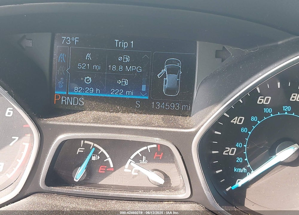 2014 FORD ESCAPE SE VIN: 1FMCU9G91EUB43044